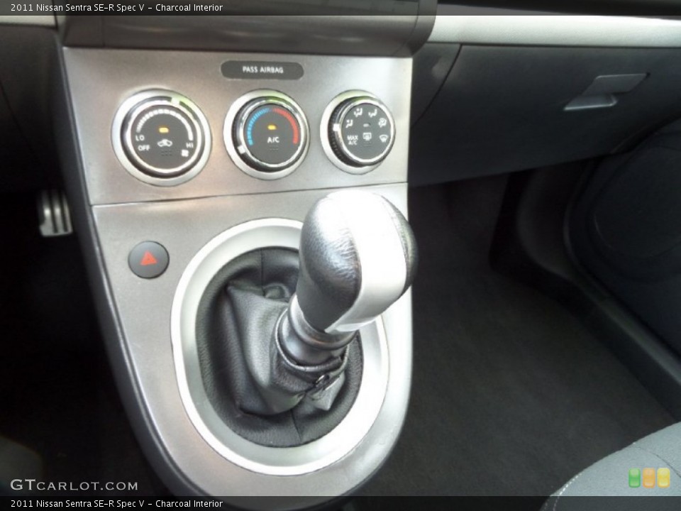 Charcoal Interior Transmission for the 2011 Nissan Sentra SE-R Spec V #89606699