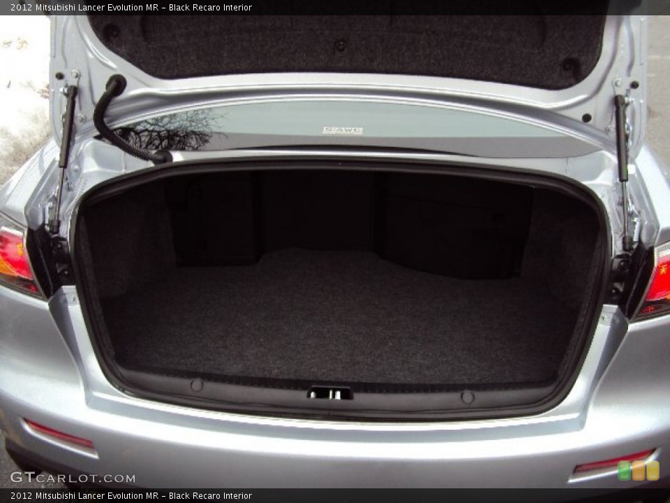 Black Recaro Interior Trunk for the 2012 Mitsubishi Lancer Evolution MR #89606846