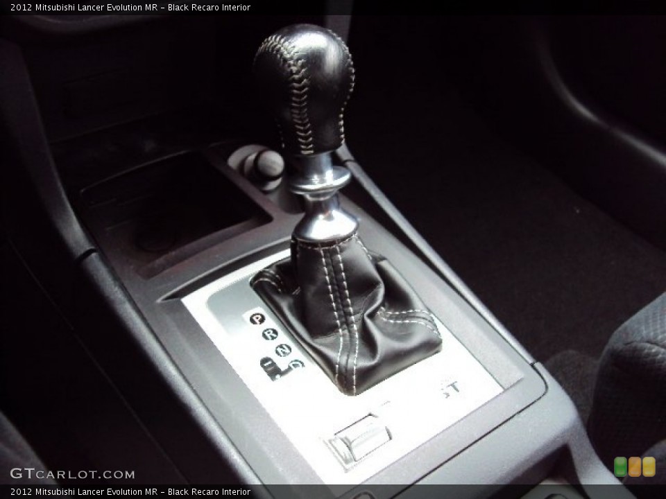 Black Recaro Interior Transmission for the 2012 Mitsubishi Lancer Evolution MR #89606879
