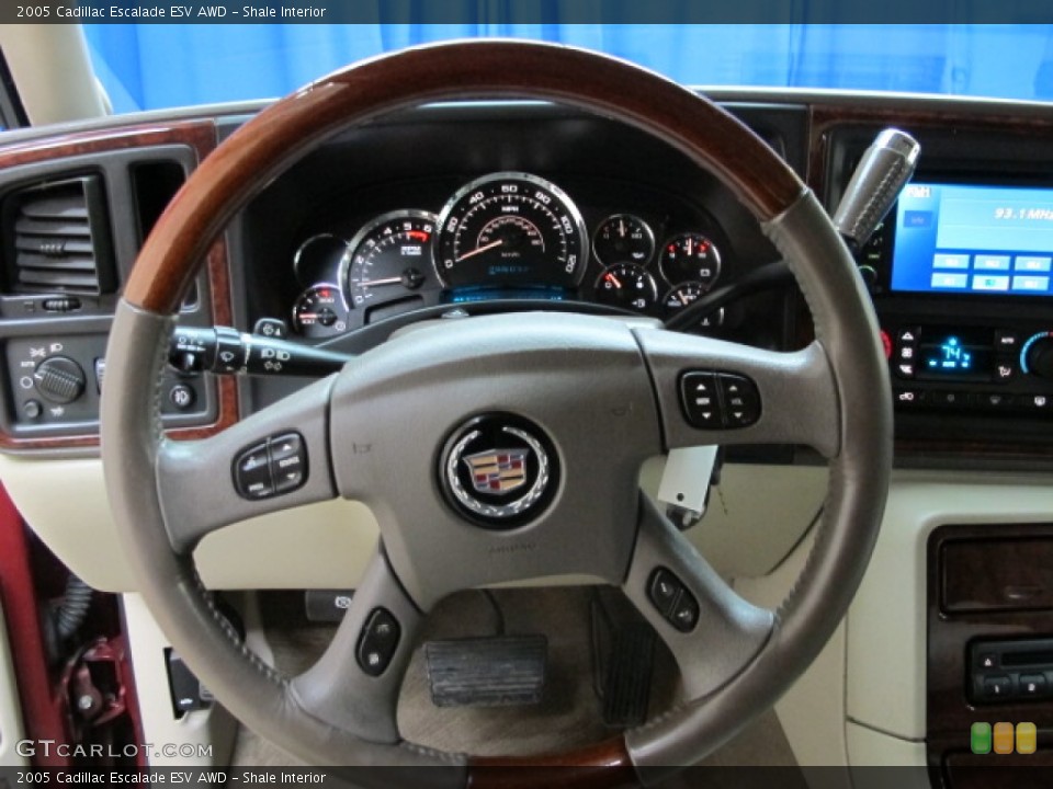 Shale Interior Steering Wheel for the 2005 Cadillac Escalade ESV AWD #89609116