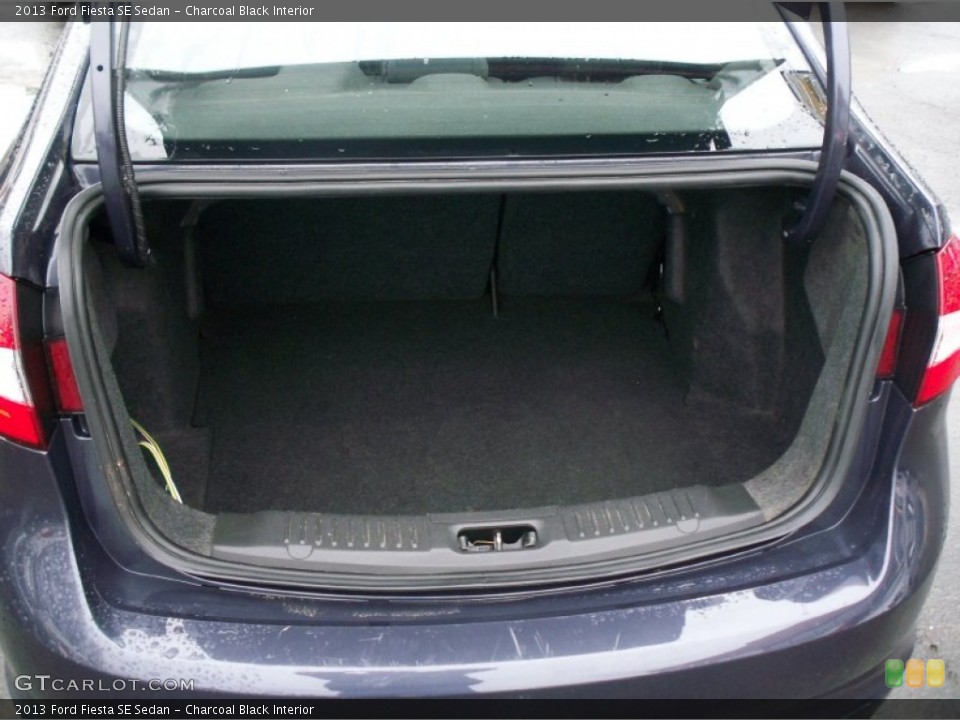 Charcoal Black Interior Trunk for the 2013 Ford Fiesta SE Sedan #89609570