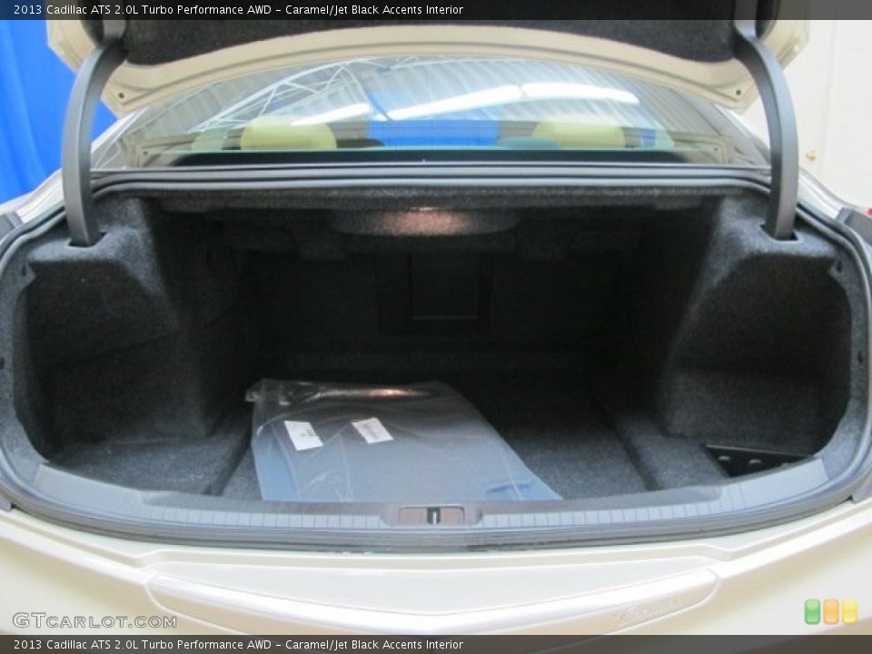 Caramel/Jet Black Accents Interior Trunk for the 2013 Cadillac ATS 2.0L Turbo Performance AWD #89613962