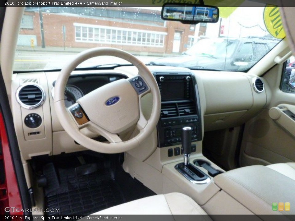 Camel/Sand Interior Prime Interior for the 2010 Ford Explorer Sport Trac Limited 4x4 #89615093