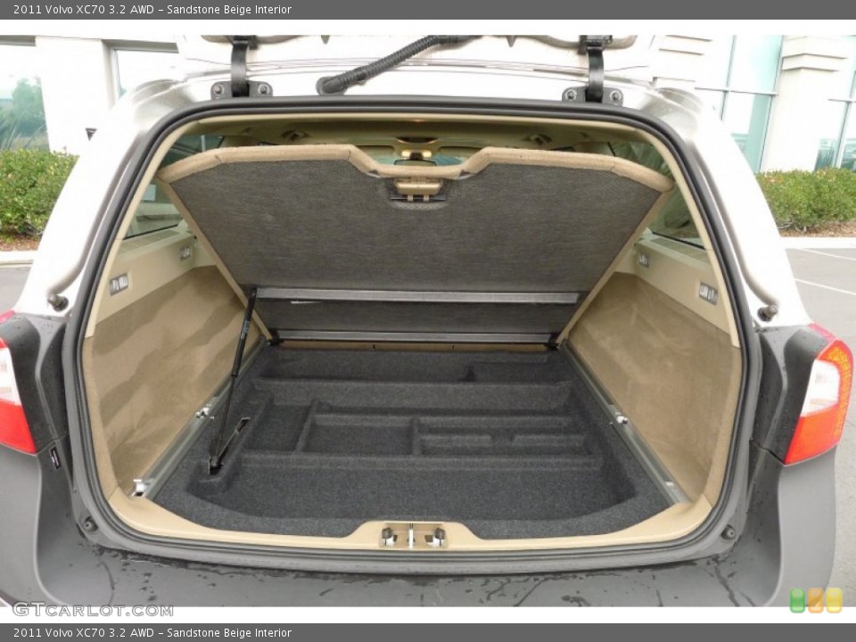 Sandstone Beige Interior Trunk for the 2011 Volvo XC70 3.2 AWD #89615429