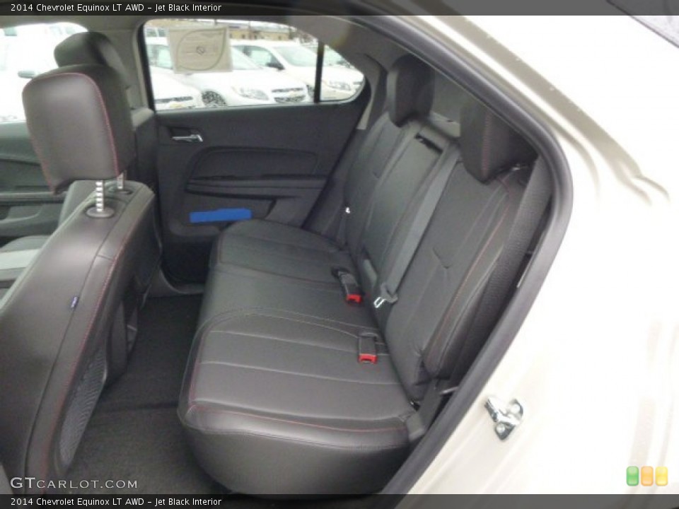 Jet Black Interior Rear Seat for the 2014 Chevrolet Equinox LT AWD #89619596