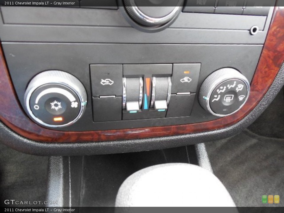 Gray Interior Controls for the 2011 Chevrolet Impala LT #89620344