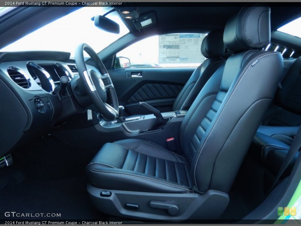 Charcoal Black Interior Photo for the 2014 Ford Mustang GT Premium Coupe #89626178