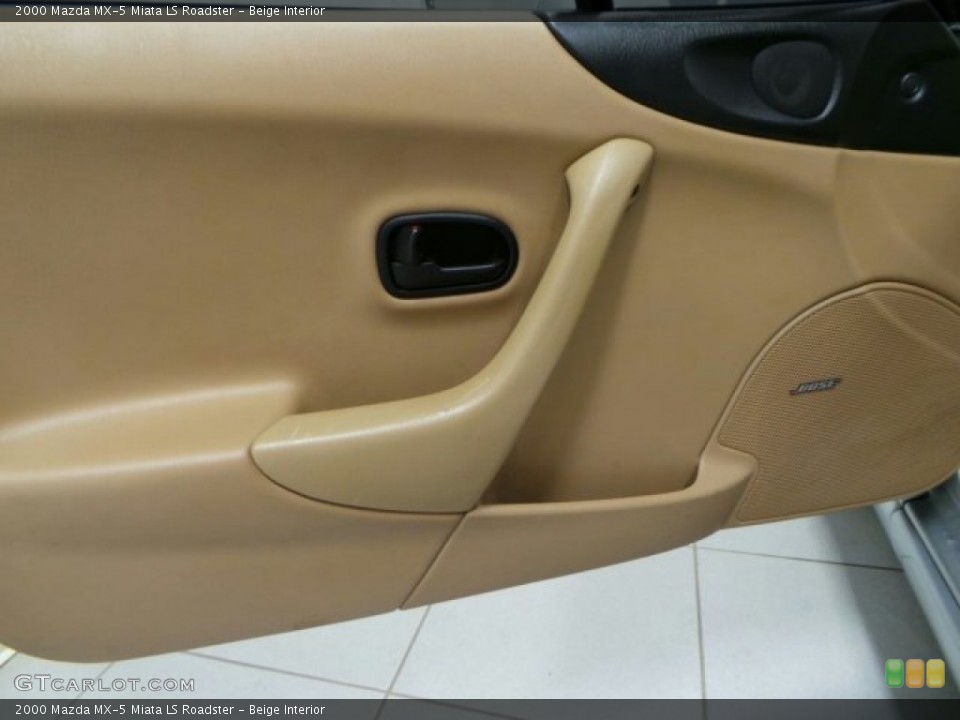 Beige Interior Door Panel for the 2000 Mazda MX-5 Miata LS Roadster #89633151