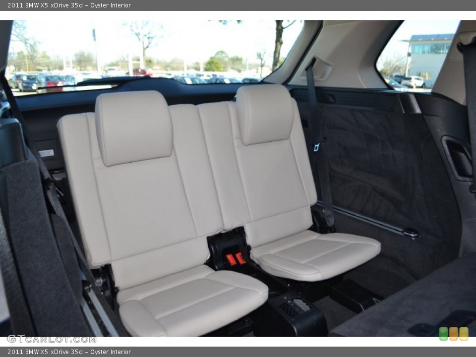 Oyster Interior Rear Seat for the 2011 BMW X5 xDrive 35d #89633757