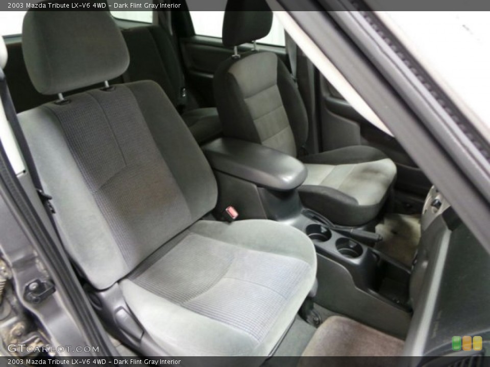 Dark Flint Gray 2003 Mazda Tribute Interiors