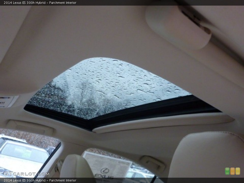 Parchment Interior Sunroof for the 2014 Lexus ES 300h Hybrid #89635704
