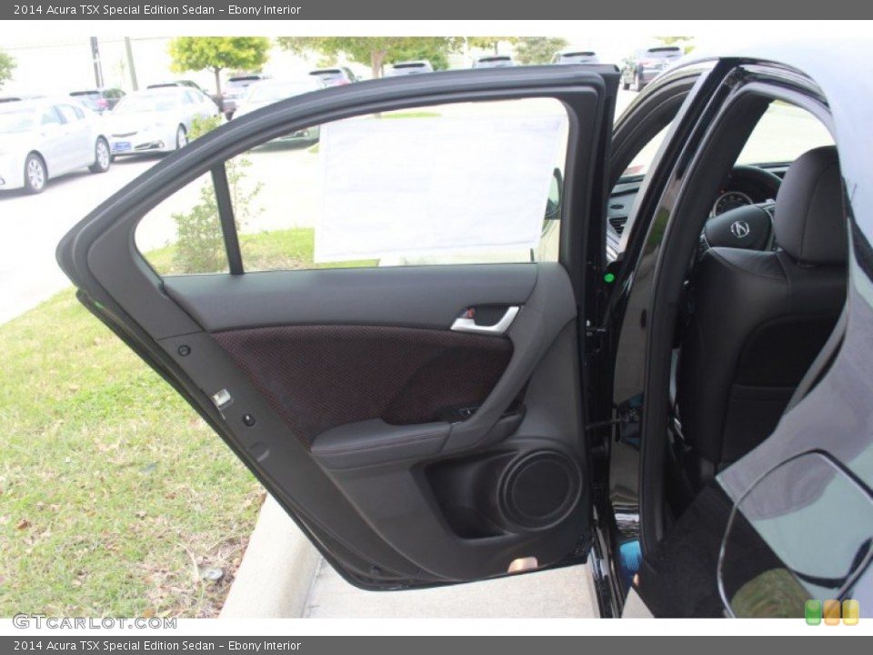 Ebony Interior Door Panel for the 2014 Acura TSX Special Edition Sedan #89638392