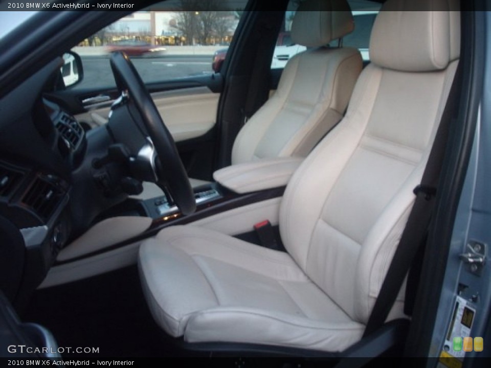 Ivory 2010 BMW X6 Interiors