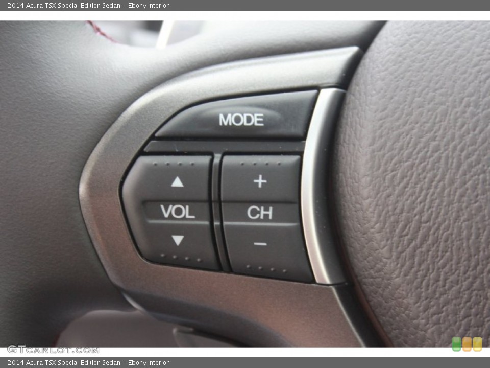 Ebony Interior Controls for the 2014 Acura TSX Special Edition Sedan #89638815