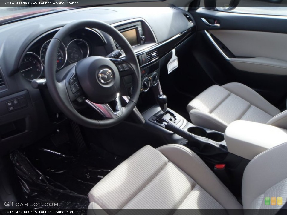 Sand Interior Prime Interior for the 2014 Mazda CX-5 Touring #89640741