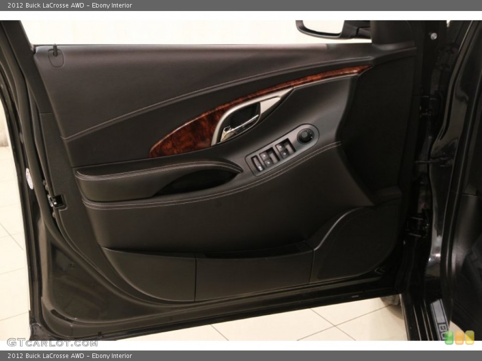 Ebony Interior Door Panel for the 2012 Buick LaCrosse AWD #89640936