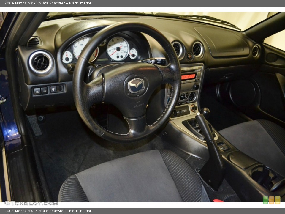 Black Interior Photo for the 2004 Mazda MX-5 Miata Roadster #89641429