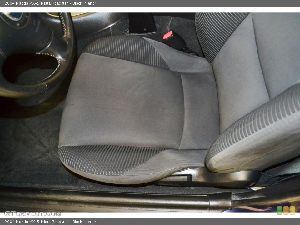 Black 2004 Mazda MX-5 Miata Interiors