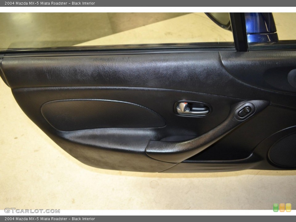 Black Interior Door Panel for the 2004 Mazda MX-5 Miata Roadster #89641644
