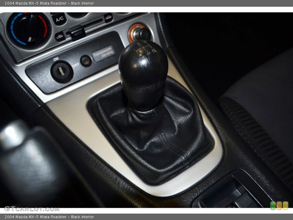 Black Interior Transmission for the 2004 Mazda MX-5 Miata Roadster #89641893