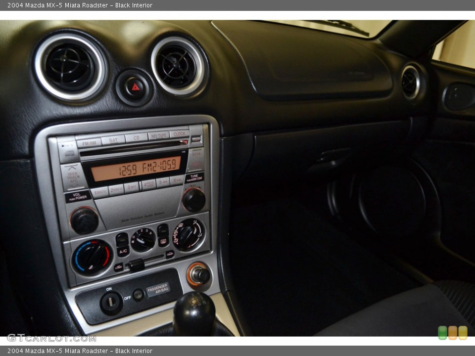 Black Interior Dashboard for the 2004 Mazda MX-5 Miata Roadster #89641944
