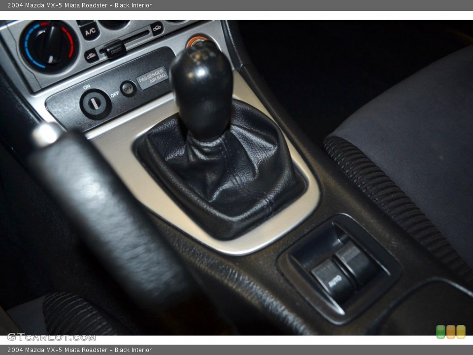 Black Interior Transmission for the 2004 Mazda MX-5 Miata Roadster #89642146