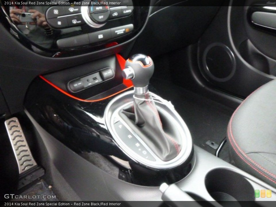 Red Zone Black/Red Interior Transmission for the 2014 Kia Soul Red Zone Special Edition #89643092