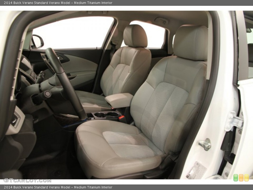 Medium Titanium Interior Photo for the 2014 Buick Verano  #89643714