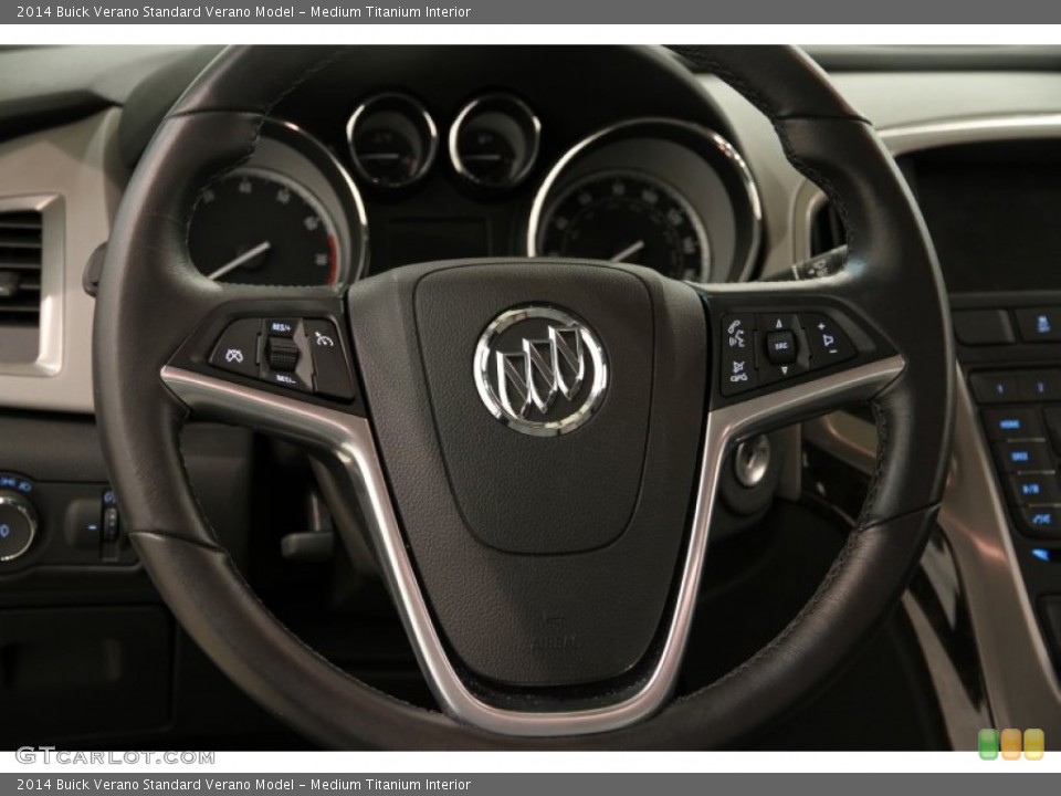 Medium Titanium Interior Steering Wheel for the 2014 Buick Verano  #89643741