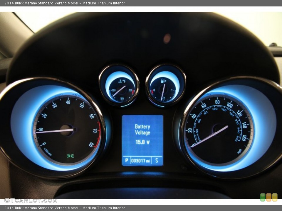 Medium Titanium Interior Gauges for the 2014 Buick Verano  #89644173