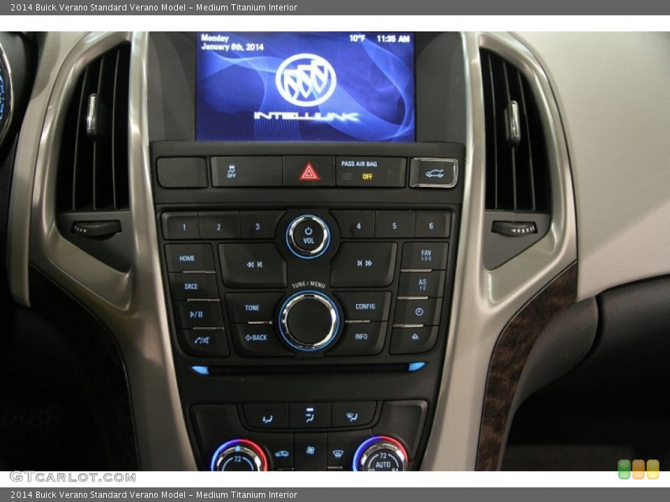 Medium Titanium Interior Controls for the 2014 Buick Verano  #89644215