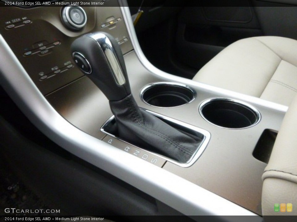 Medium Light Stone Interior Transmission for the 2014 Ford Edge SEL AWD #89646495