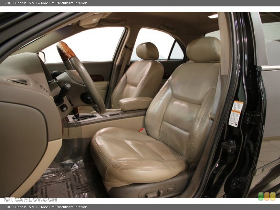Medium Parchment Interior Front Seat for the 2000 Lincoln LS V8 #89650737