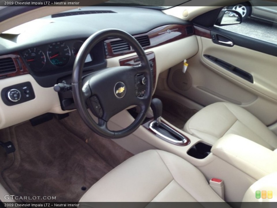 Neutral Interior Prime Interior for the 2009 Chevrolet Impala LTZ #89654135