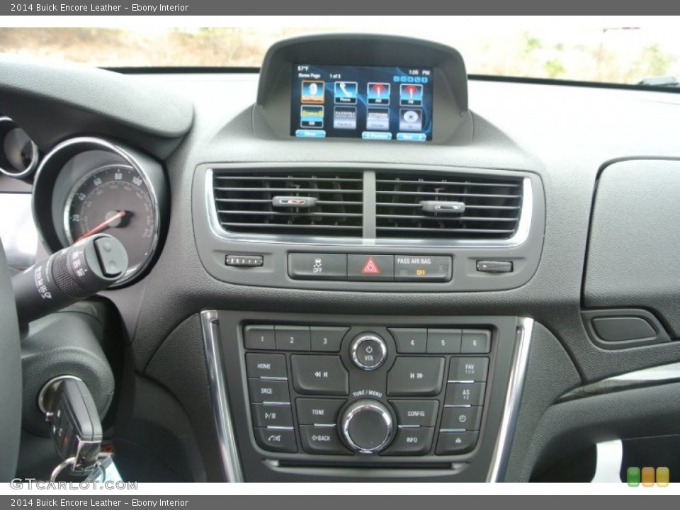 Ebony Interior Controls for the 2014 Buick Encore Leather #89657658