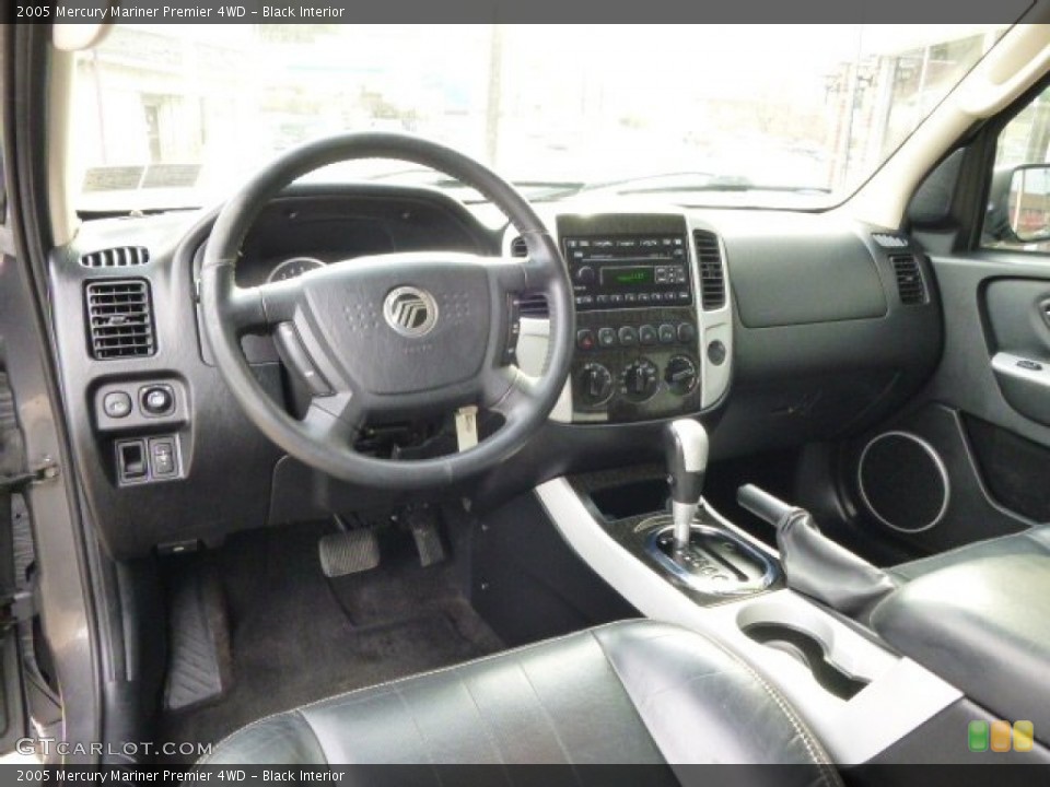 Black Interior Prime Interior for the 2005 Mercury Mariner Premier 4WD #89658054