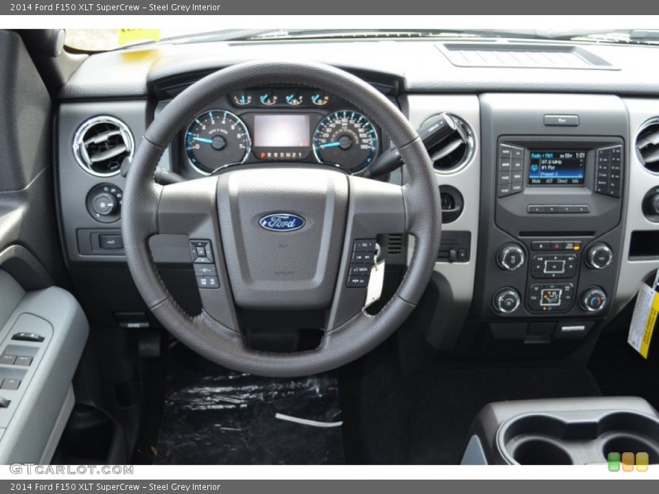 Steel Grey Interior Dashboard for the 2014 Ford F150 XLT SuperCrew #89658639