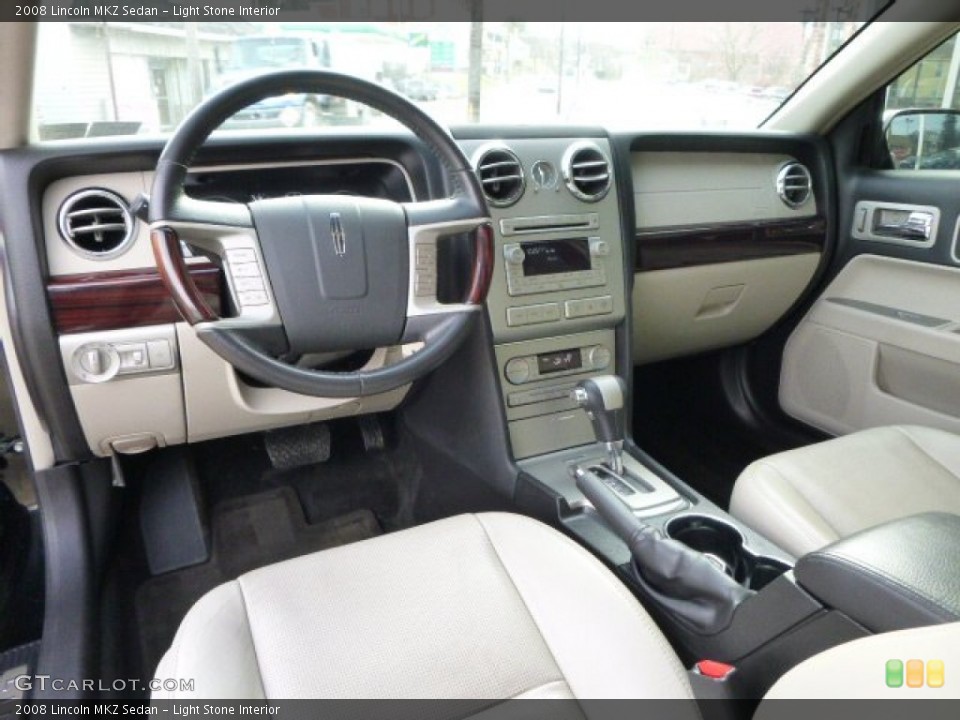 Light Stone Interior Prime Interior for the 2008 Lincoln MKZ Sedan #89659396