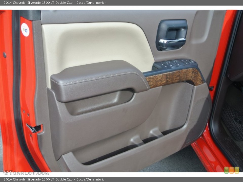 Cocoa/Dune Interior Door Panel for the 2014 Chevrolet Silverado 1500 LT Double Cab #89660787
