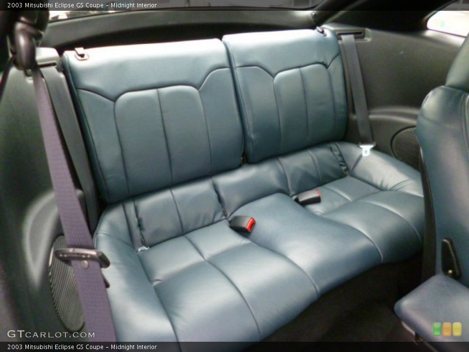 Midnight Interior Rear Seat for the 2003 Mitsubishi Eclipse GS Coupe #89661234