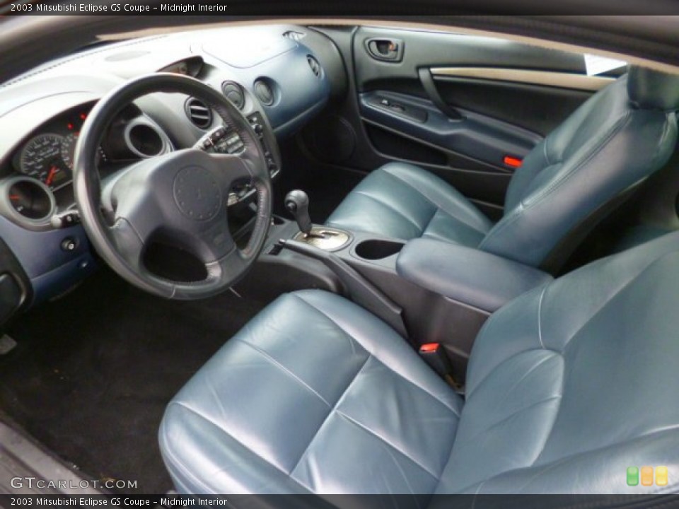 Midnight Interior Prime Interior for the 2003 Mitsubishi Eclipse GS Coupe #89661324