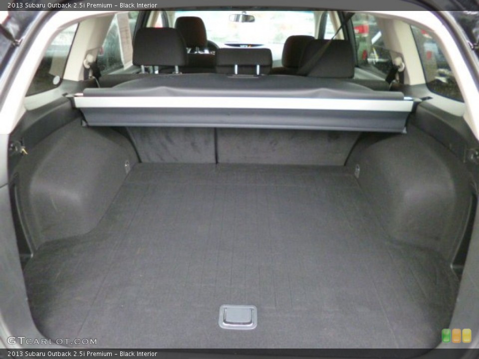 Black Interior Trunk for the 2013 Subaru Outback 2.5i Premium #89662113