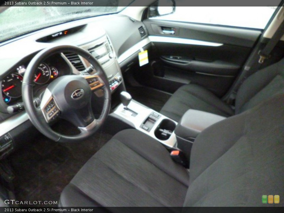 Black 2013 Subaru Outback Interiors