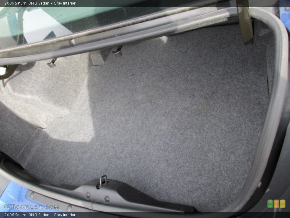 Gray Interior Trunk for the 2006 Saturn ION 3 Sedan #89663628