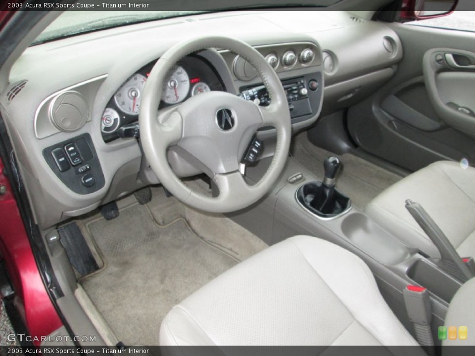 Titanium Interior Prime Interior for the 2003 Acura RSX Sports Coupe #89664972