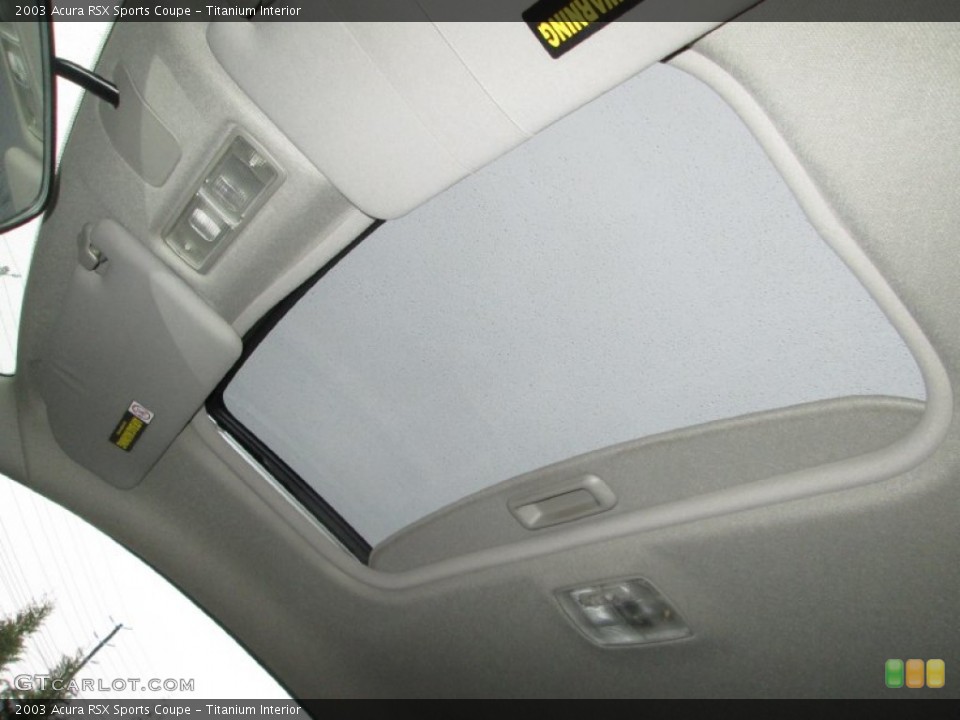 Titanium Interior Sunroof for the 2003 Acura RSX Sports Coupe #89665068