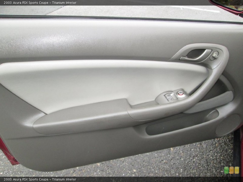 Titanium Interior Door Panel for the 2003 Acura RSX Sports Coupe #89665245