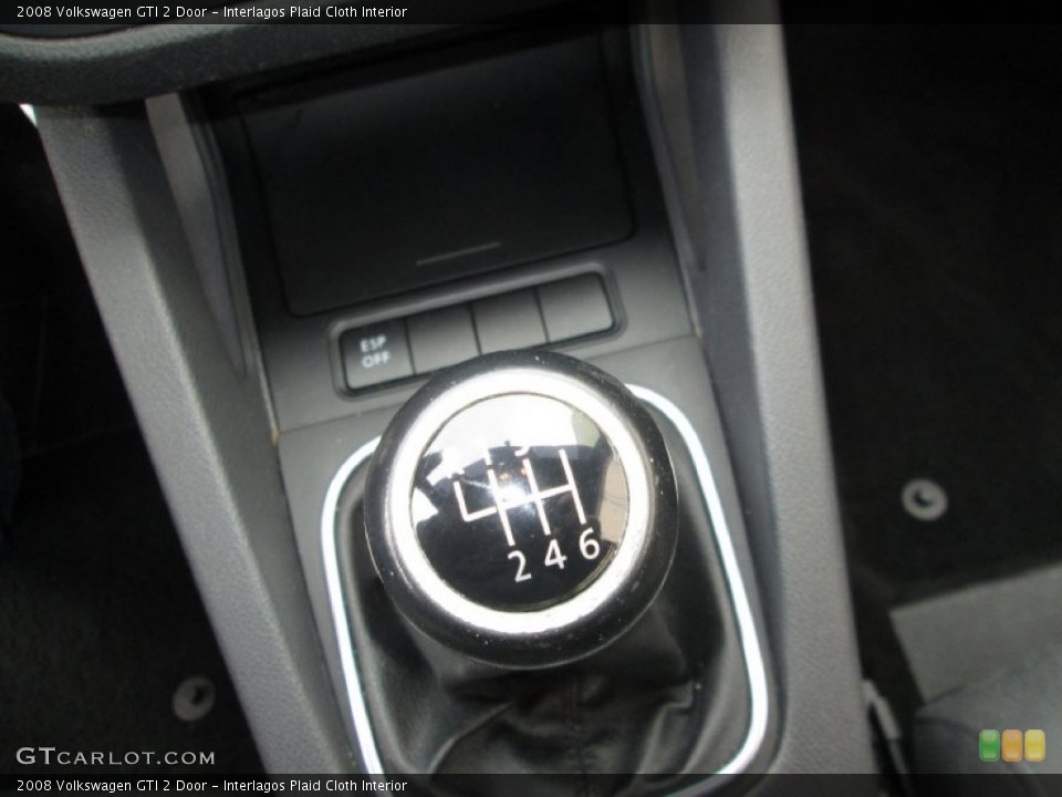 Interlagos Plaid Cloth Interior Transmission for the 2008 Volkswagen GTI 2 Door #89665902
