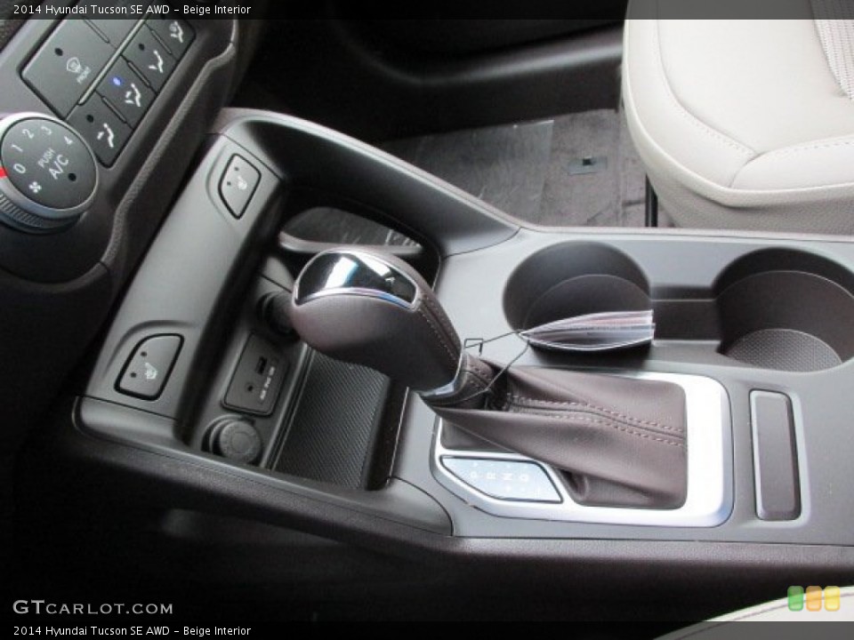 Beige Interior Transmission for the 2014 Hyundai Tucson SE AWD #89666457