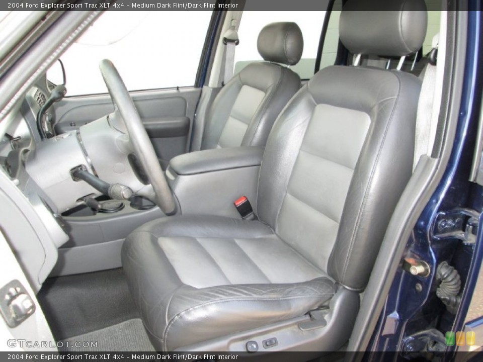 Medium Dark Flint/Dark Flint Interior Front Seat for the 2004 Ford Explorer Sport Trac XLT 4x4 #89666655